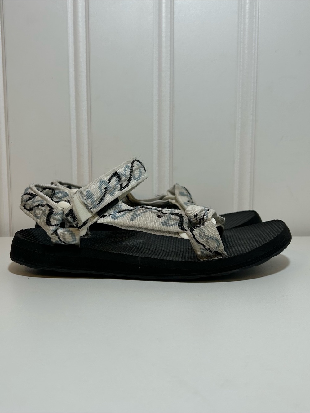 Teva original universal blue black sole Strap Women's Sport Sandal